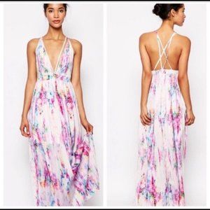 Urban Outfitters Oh My Love London tie dye maxi